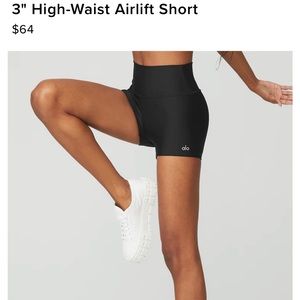 Alo 3in airlift biker short